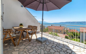 Lovely Apartment In Novi Vinodolski With Wifi